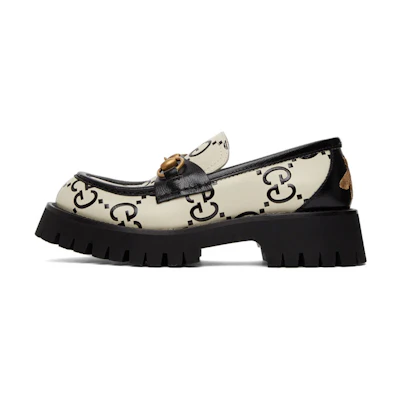 (W) Gucci Horsebit Loafer Platform 'Black'