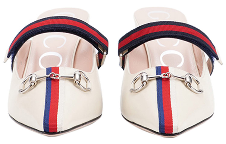 Shop (Women) Gucci Horsebit Loafer with Stripe 'Beige' 549617-0HEX0-9576