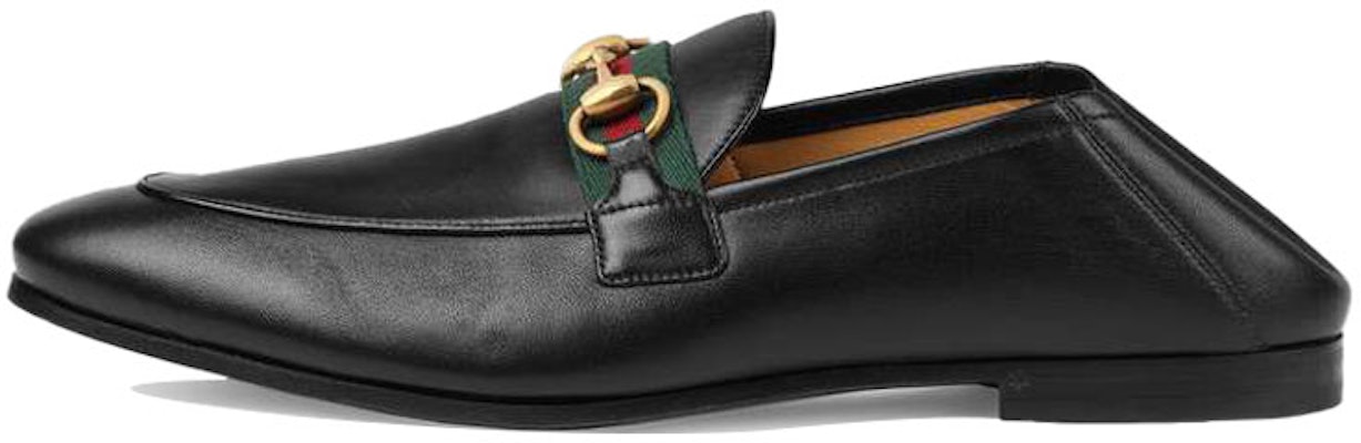 (Women) Gucci Horsebit Loafer with Web 'Black Leather' 581513-DLCC0-1078 Buy (Women) Gucci Horsebit Loafer with Web 'Black Leather' 581513-DLCC0-1078