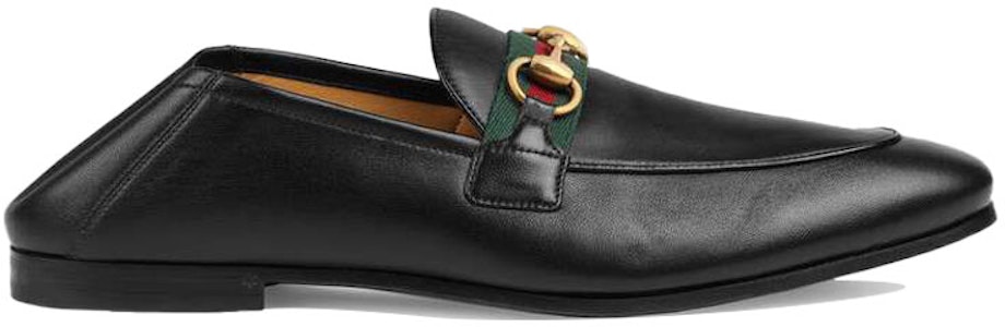 (W) Gucci 马衔扣黑色皮革乐福鞋附网状设计 581513-DLCC0-1078 Order (W) Gucci 马衔扣黑色皮革乐福鞋附网状设计 581513-DLCC0-1078