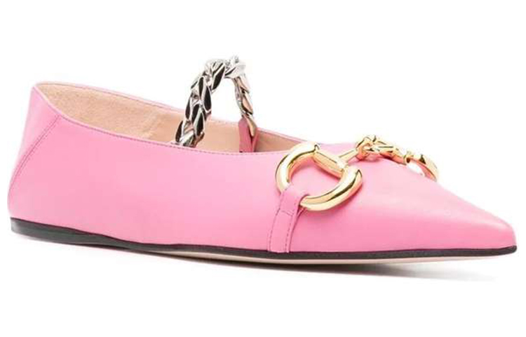(W) Gucci Horsebit Loafers 'Pink' 圖 3