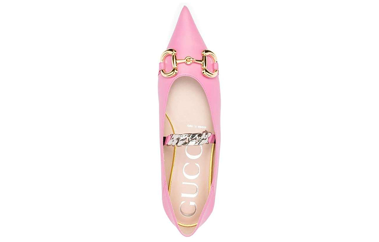 (W) Gucci Horsebit Loafers 'Pink' 圖 5