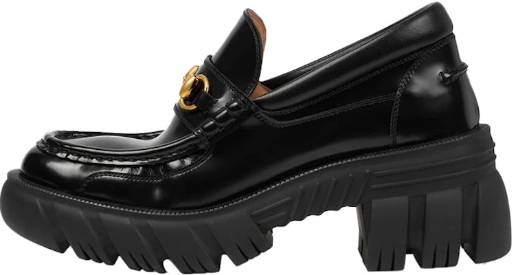 (Women) Gucci Horsebit Lug Sole Loafer 'Black' 656869-DKSD0-1000 Buy (Women) Gucci Horsebit Lug Sole Loafer 'Black' 656869-DKSD0-1000
