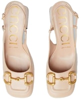 (W) 古驰马衔扣中跟露跟鞋'中性色' 643892-C9D00-6705 Lookbook (W) 古驰马衔扣中跟露跟鞋'中性色' 643892-C9D00-6705