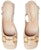 (W) Gucci Kasut Tumit Sederhana Slingback 'Neutral' Horsebit 643892-C9D00-6705