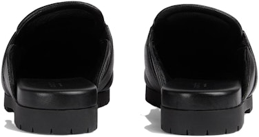 GUCCI古馳 皮革 圓頭套腳平底 包頭拖鞋 女款 黑色 Purchase GUCCI古馳 皮革 圓頭套腳平底 包頭拖鞋 女款 黑色