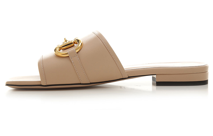 (Women) Gucci Horsebit Pink Slippers 623111-1RH00-6705