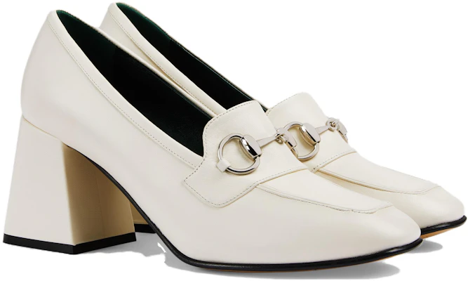 (W) Gucci Horsebit Pump 'Kulit Putih Pudar' 757753-AACE8-9022 Order (W) Gucci Horsebit Pump 'Kulit Putih Pudar' 757753-AACE8-9022