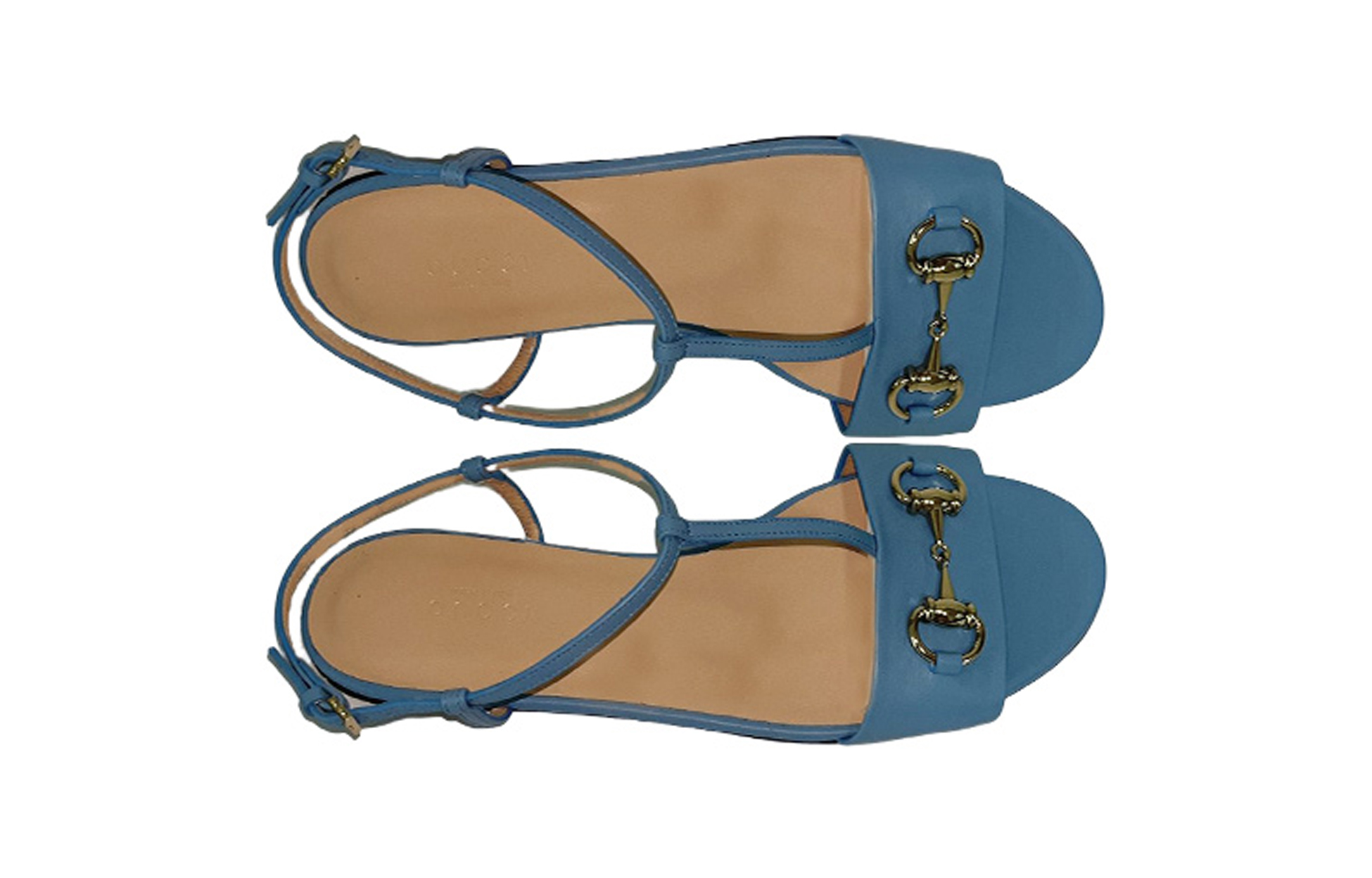 Order (Women) Gucci Horsebit Sandal 'Blue' 466705-A9L00-4503