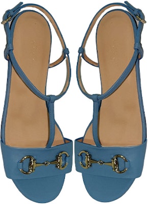 (Women) Gucci Horsebit Sandal 'Blue' 466705-A9L00-4503 Shop (Women) Gucci Horsebit Sandal 'Blue' 466705-A9L00-4503