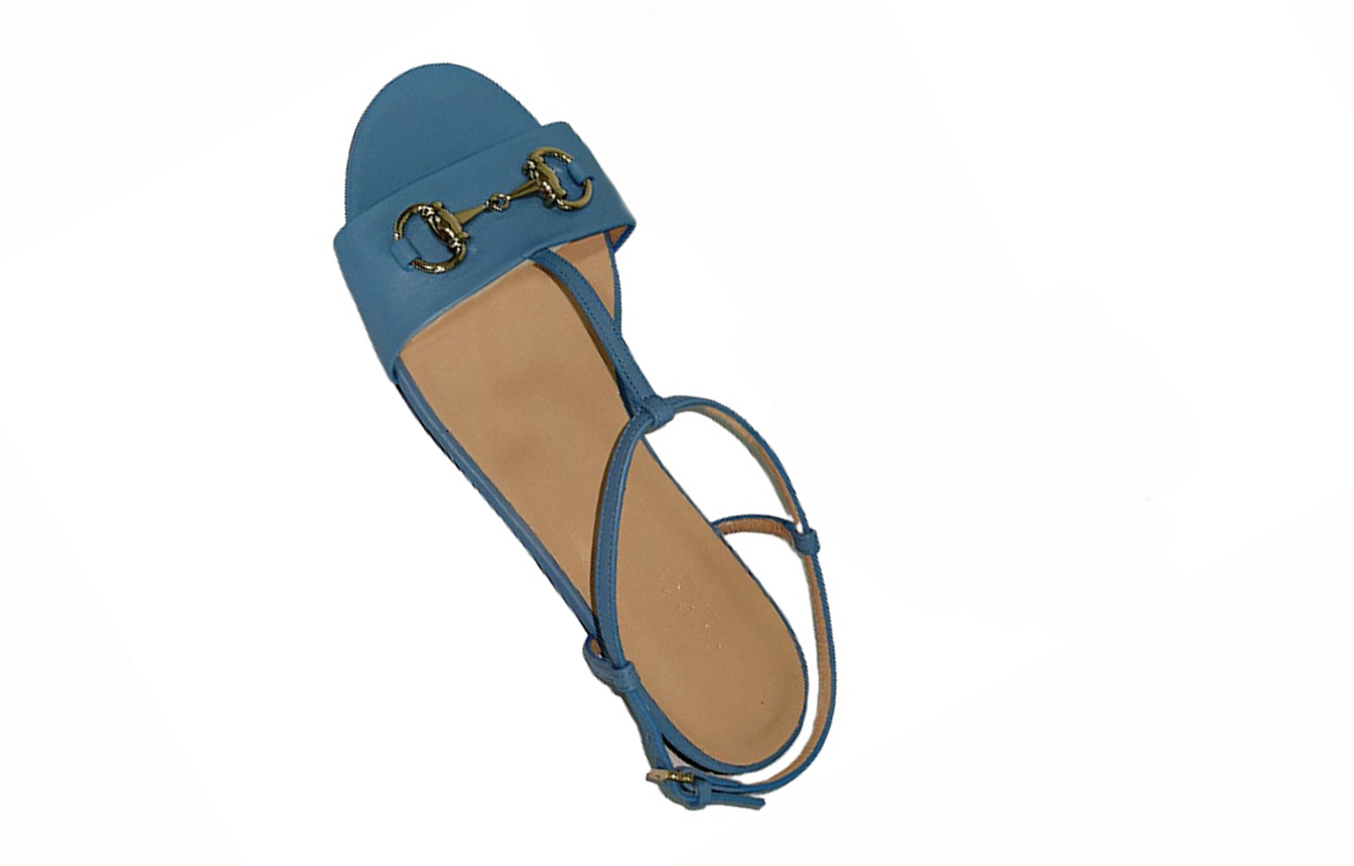Purchase (Women) Gucci Horsebit Sandal 'Blue' 466705-A9L00-4503