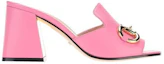 Order (Women) Gucci Horsebit Sandal 'Pink' 655412-BKO00-5609
