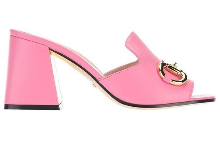 Order (W) 古驰马衔扣凉鞋 '粉色' 655412-BKO00-5609