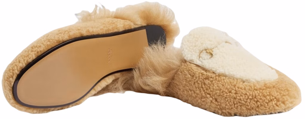 (Women) Gucci Horsebit Shearling Slippers 'Beige' 722964-FAAY3-2641 Purchase (Women) Gucci Horsebit Shearling Slippers 'Beige' 722964-FAAY3-2641