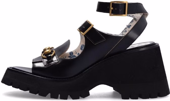(Women) Gucci Horsebit Slide 9cm 'Black Fashion' 645394-DS800-1000 Buy (Women) Gucci Horsebit Slide 9cm 'Black Fashion' 645394-DS800-1000