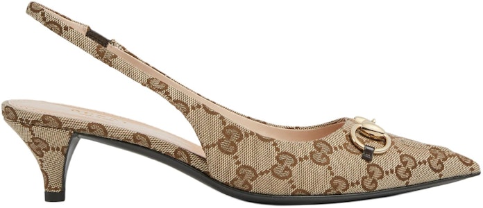 (W) Gucci Asli 'Hak Kerucut Ukiran Horsebit Coklat' 782627-2HK80-9763 Order (W) Gucci Asli 'Hak Kerucut Ukiran Horsebit Coklat' 782627-2HK80-9763