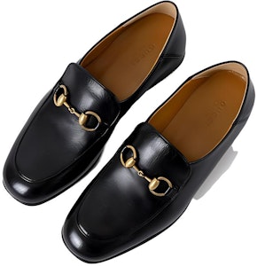 (W) Gucci马衔扣金色黑色皮革便鞋乐福鞋 571050-0G0V0-1000 Lookbook (W) Gucci马衔扣金色黑色皮革便鞋乐福鞋 571050-0G0V0-1000