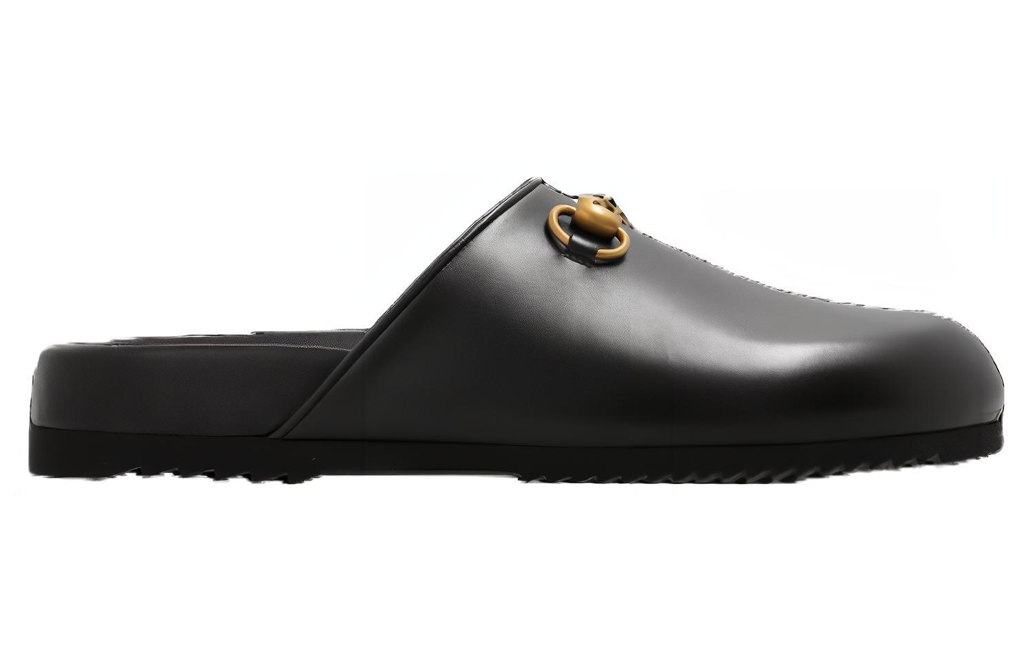 Order (W) Gucci Horsebit Sandal 'Hitam' 749752-1W600-1000