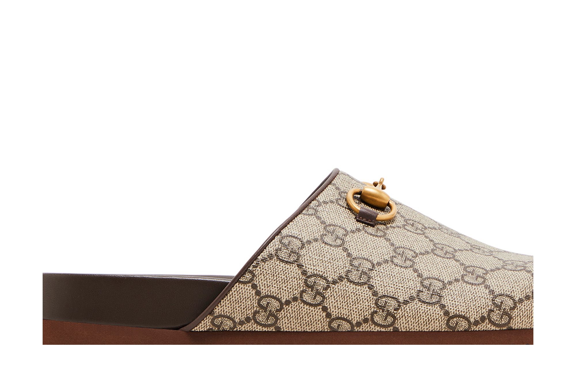 Lookbook (W) Gucci Horsebit Slipper ''GG Supreme - Beige'' Herrenschuhe 749815-KHN80-9769