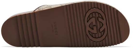 Purchase (W) Gucci Horsebit Slipper ''GG Supreme - Beige'' Herrenschuhe 749815-KHN80-9769