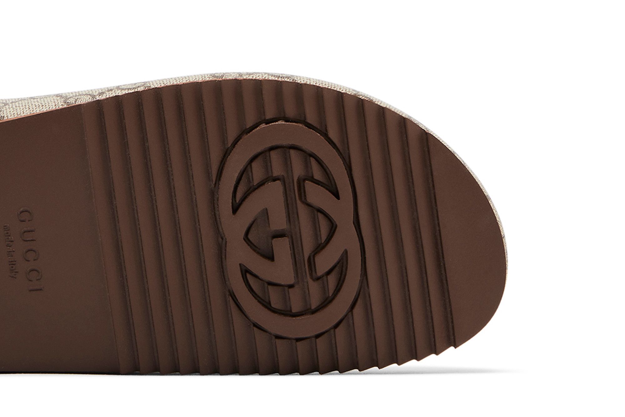 Details for (W) Gucci Horsebit Slipper ''GG Supreme - Beige'' Herrenschuhe 749815-KHN80-9769