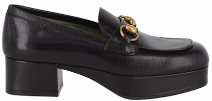 (Women) Gucci Houdan Leather Platform Loafer 'Black' 565365-0G0V0-1000 (Women) Gucci Houdan Leather Platform Loafer 'Black' 565365-0G0V0-1000