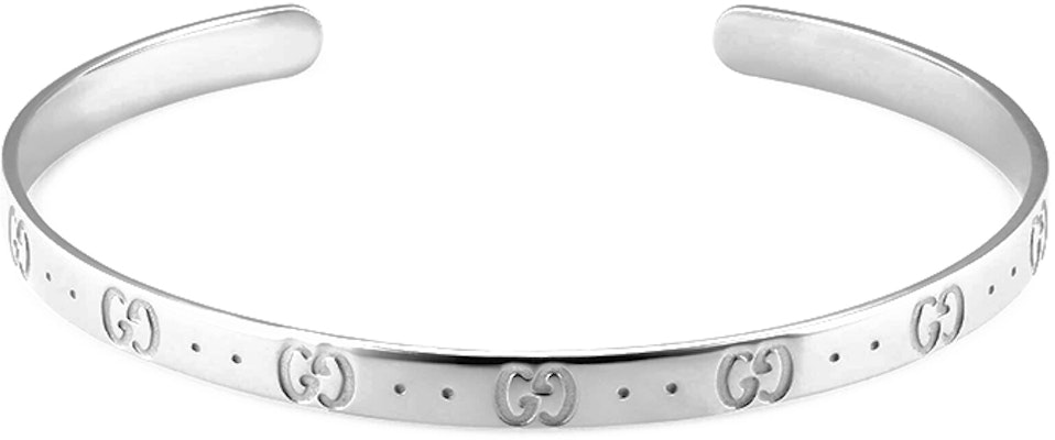 (W) 구찌 아이콘 18K 화이트 골드 팔찌 실버 434524-J8502-9000 Lookbook (W) 구찌 아이콘 18K 화이트 골드 팔찌 실버 434524-J8502-9000