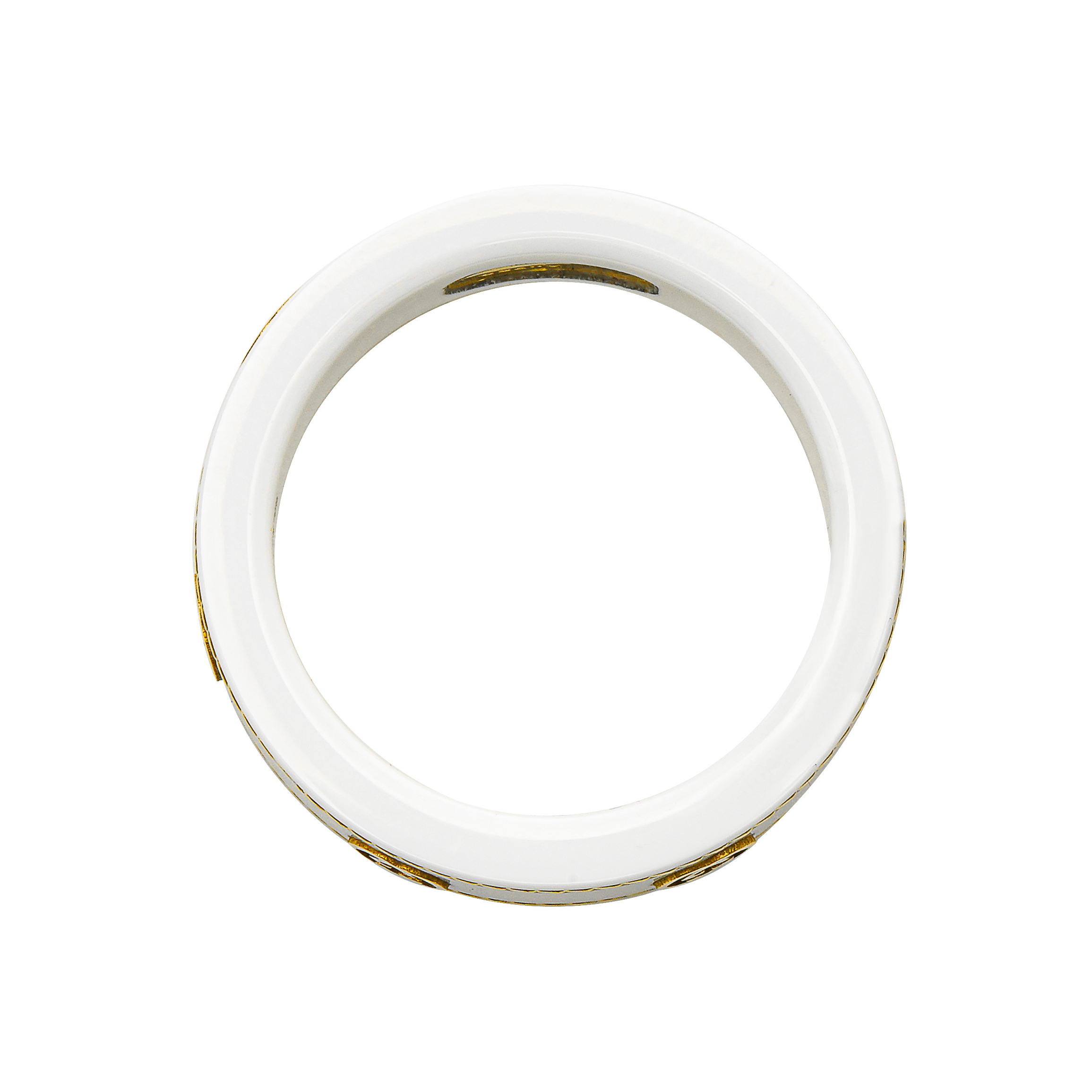 (Women) GUCCI Icon Double G 18k Gold Ring - White 606826-J85V5-8062 圖 4