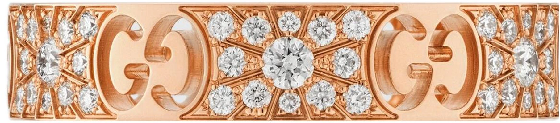 (W) GUCCI 女士简约字母雕刻18K玫瑰金戒指 729415-J8540-5702 Lookbook (W) GUCCI 女士简约字母雕刻18K玫瑰金戒指 729415-J8540-5702