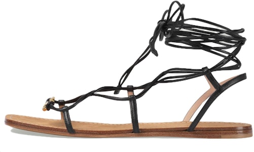 (W) Sandalias Abiertas de Cuero Negro Gucci Interlocking 738680-BKO00-1000 Buy (W) Sandalias Abiertas de Cuero Negro Gucci Interlocking 738680-BKO00-1000