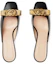 Lookbook (Women) Gucci Interlocking 'Black Leather Stiletto Sandals' 738685-AAB7M-1192