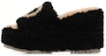Buy (W) Gucci Interlocking 'Black Mule Wedge' Kasut Tumit Tinggi Hitam 673663-D0L00-1046