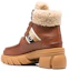 Shop (W) Bota Gucci Interlocking Marrón de Cordones y Tobillo 670406-DTNH0-2561