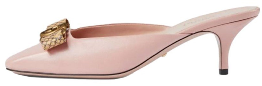 (W) Gucci Interlocking 'Heels Kerucut Merah Muda Terang' 738685-AAB7M-5946 Buy (W) Gucci Interlocking 'Heels Kerucut Merah Muda Terang' 738685-AAB7M-5946