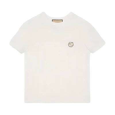 (Women) Gucci Interlocking Crewneck White T-Shirt SS24 748287-XJGDK-9088