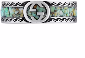 (Women) GUCCI Interlocking Double G 925 Silver Ring for Women - Silver. 645573-J8410-9071 (Women) GUCCI Interlocking Double G 925 Silver Ring for Women - Silver. 645573-J8410-9071