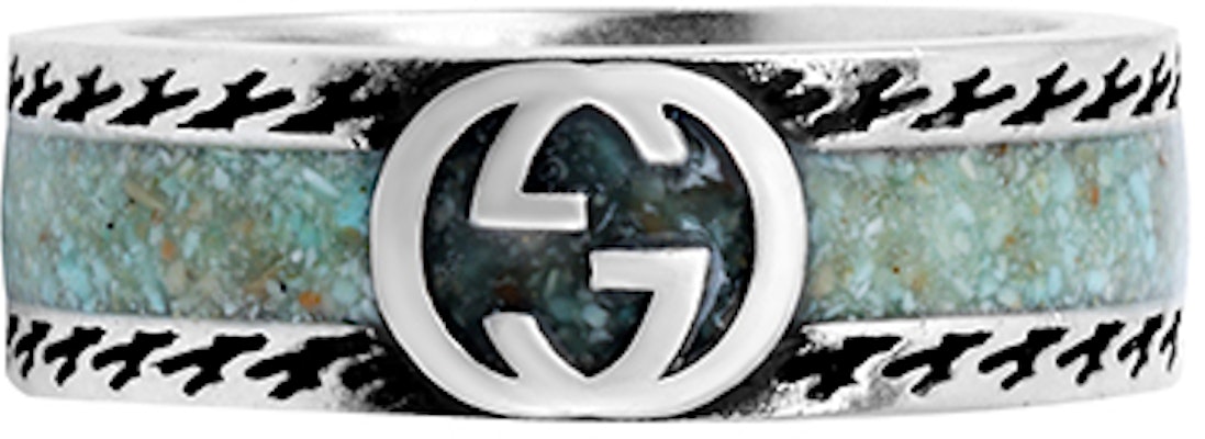 (W) Anillo GUCCI Interlocking Doble G 925 de Plata para Mujer - Plata. 645573-J8410-9071 Order (W) Anillo GUCCI Interlocking Doble G 925 de Plata para Mujer - Plata. 645573-J8410-9071