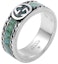 Lookbook (W) Anillo GUCCI Interlocking Doble G 925 de Plata para Mujer - Plata. 645573-J8410-9071