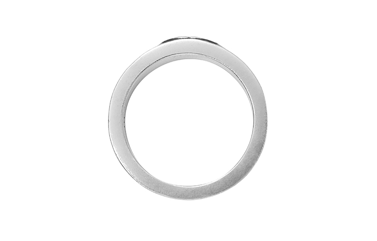 Shop (W) Anillo GUCCI Interlocking Doble G 925 de Plata para Mujer - Plata. 645573-J8410-9071