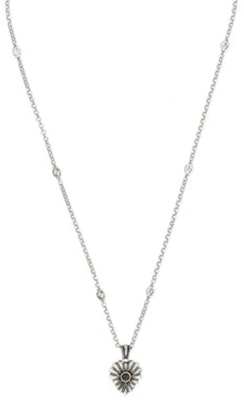 (W) GUCCI 925純銀雙G愛心項鍊 女款 728470J8440 Order (W) GUCCI 925純銀雙G愛心項鍊 女款 728470J8440