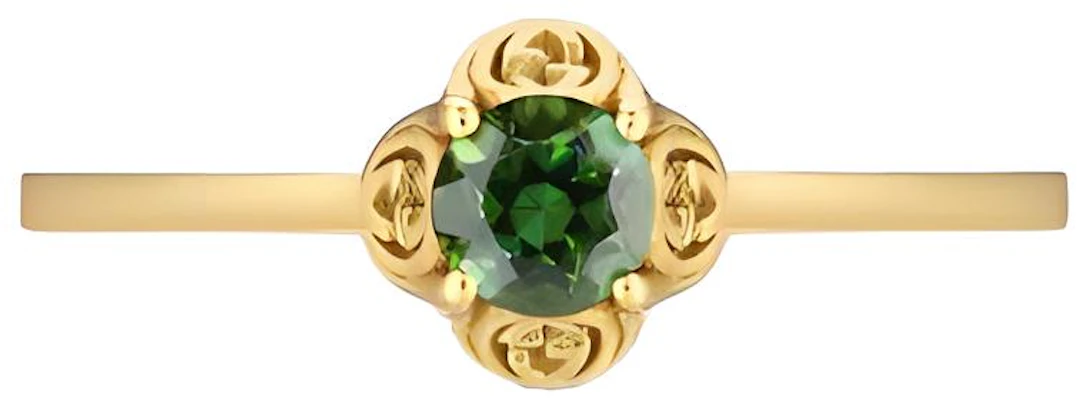 (W) Anillo GUCCI Doble G Entrelazado de Turmalina en Oro 18k para Mujer. 662428-J85H0-8268 Buy (W) Anillo GUCCI Doble G Entrelazado de Turmalina en Oro 18k para Mujer. 662428-J85H0-8268