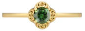 Order (W) Anillo GUCCI Doble G Entrelazado de Turmalina en Oro 18k para Mujer. 662428-J85H0-8268