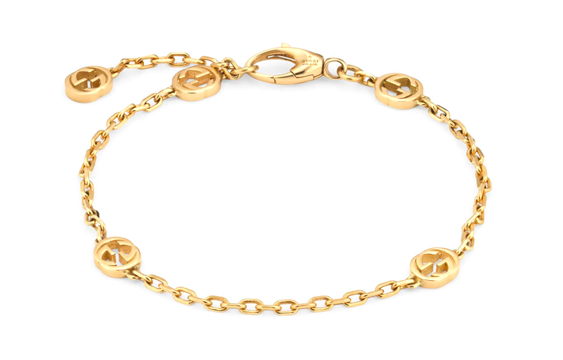 Order (W) GUCCI 双G 18K金手链 女士 - 黄金首饰 629904-J8500-8000