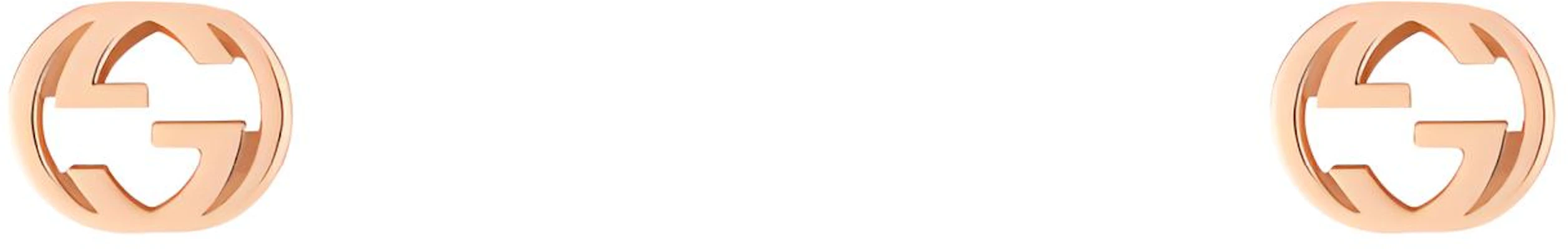 (W) 古驰 18K玫瑰金G字双环耳环 玫瑰金色 748543J85005702 Buy (W) 古驰 18K玫瑰金G字双环耳环 玫瑰金色 748543J85005702