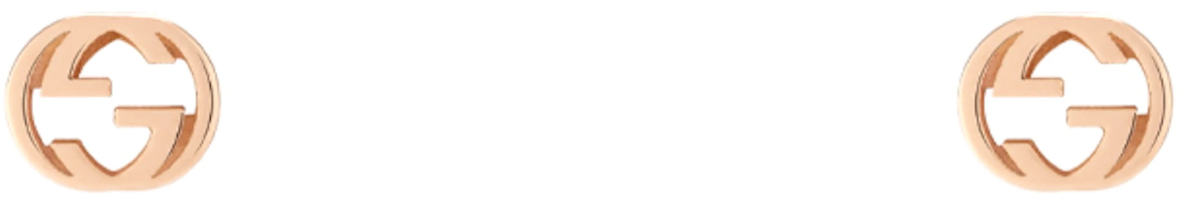 (W) 古驰 18K玫瑰金G字双环耳环 玫瑰金色 748543J85005702 Order (W) 古驰 18K玫瑰金G字双环耳环 玫瑰金色 748543J85005702