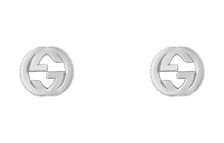 (Women) GUCCI Interlocking G 925 Silver Earrings Silver 479227-J8400-8106
