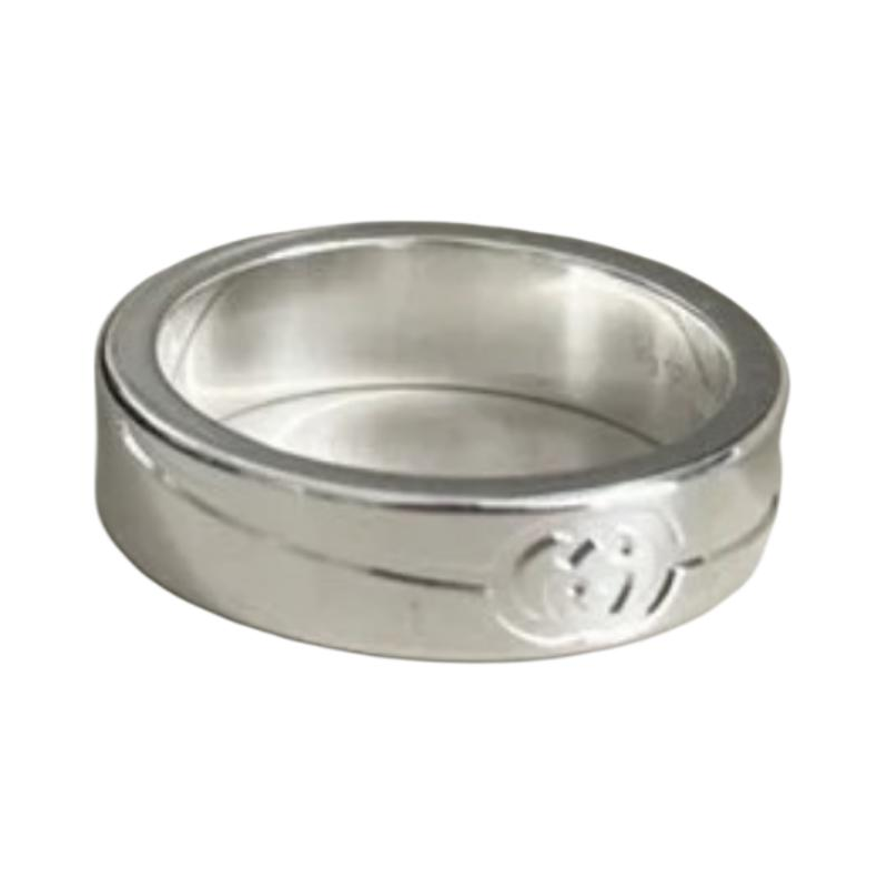 (Women) GUCCI Interlocking G 925 Silver Ring for Women. 774052J84008106 圖 2