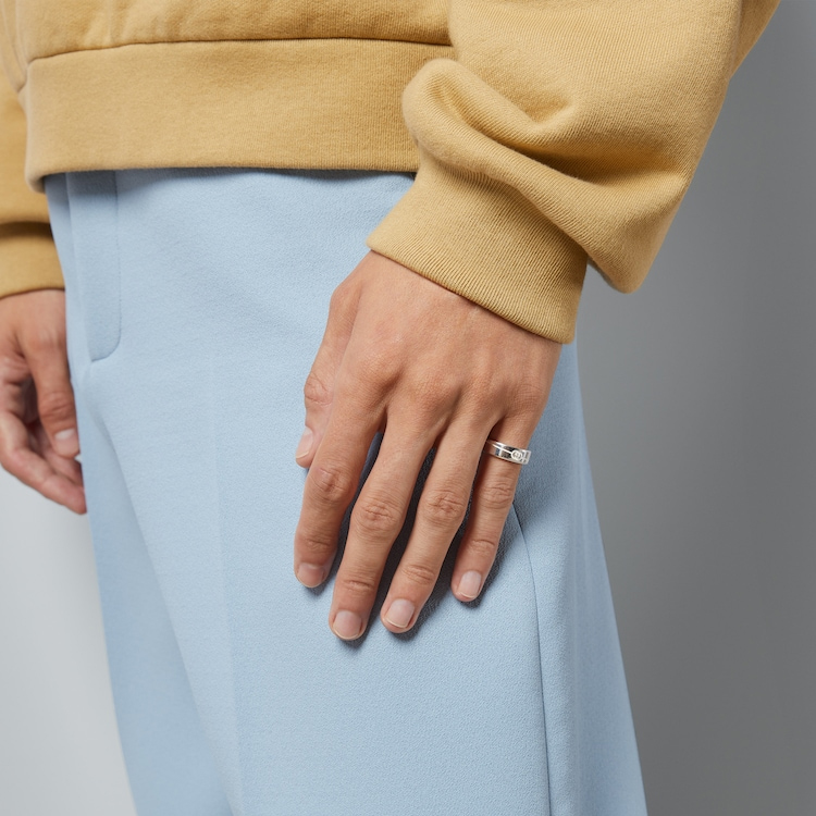 (Women) GUCCI Interlocking G 925 Silver Ring for Women. 774052J84008106 圖 6