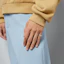Details for (Women) GUCCI Interlocking G 925 Silver Ring for Women. 774052J84008106