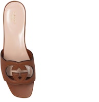 (W) Gucci Sandal Selop Cut-Out Logo G 'Cuir' 694451-US000-2535 Shop (W) Gucci Sandal Selop Cut-Out Logo G 'Cuir' 694451-US000-2535